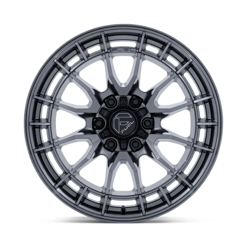 18x9 fuel off-road fc888 revolt gloss gunmetal wheel 6x5.5 bolt pattern 20mm offset