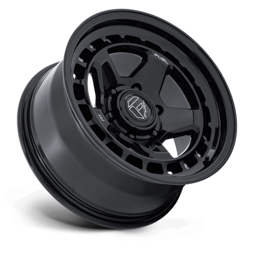 17x8 5 fuel off-road fc894 core gloss black wheel 6x5.5 bolt pattern 0mm offset