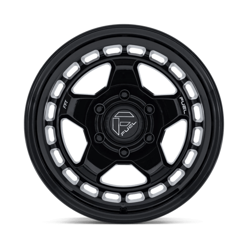 17x8 5 fuel off-road fc894 core gloss black wheel 6x5.5 bolt pattern 0mm offset