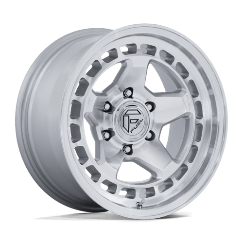 17x8 5 fuel off-road fc894 core hyper silver w machined face wheel 6x5.5 bolt pattern 0mm offset