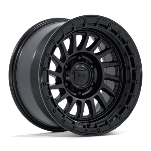 20x9 fuel off-road fc897 havoc matte black w gloss black lip wheel 6x5.5 bolt pattern 20mm offset