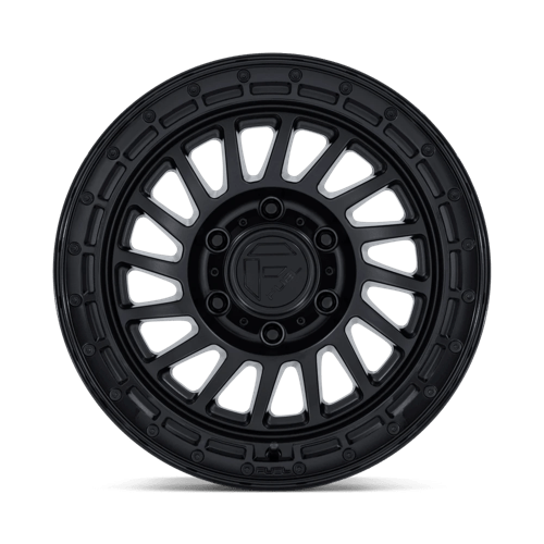 20x9 fuel off-road fc897 havoc matte black w gloss black lip wheel 6x5.5 bolt pattern 20mm offset