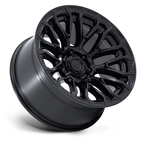 20x9 fuel off-road fc899 chisel blackout wheel 6x5.5 bolt pattern 20mm offset