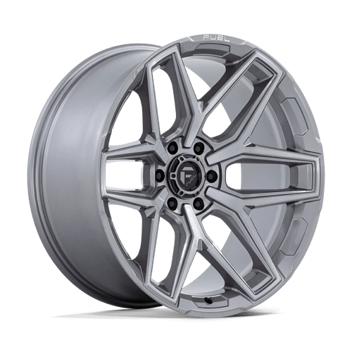 22x10 fuel off-road fc854 flux platinum wheel 6x5.5 bolt pattern 18mm offset
