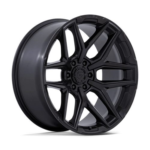 20x9 fuel off-road fc854 flux blackout wheel 6x5.5 bolt pattern 20mm offset