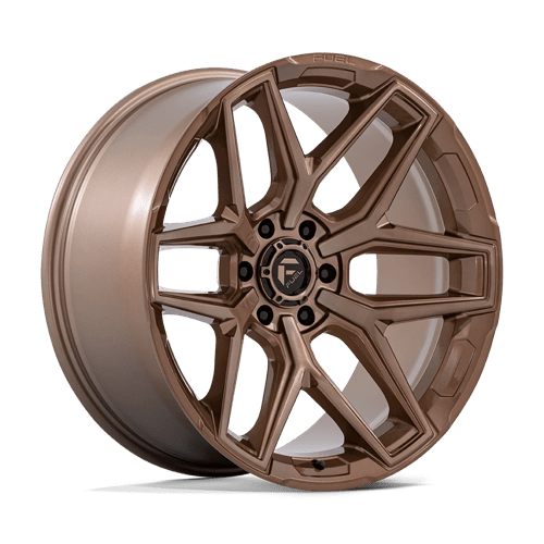 22x10 fuel off-road fc854 flux platinum bronze wheel 6x5.5 bolt pattern 18mm offset
