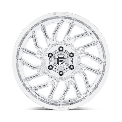 20x9 fuel off-road d809 hurricane polished milled wheel 6x5.5 bolt pattern 20mm offset