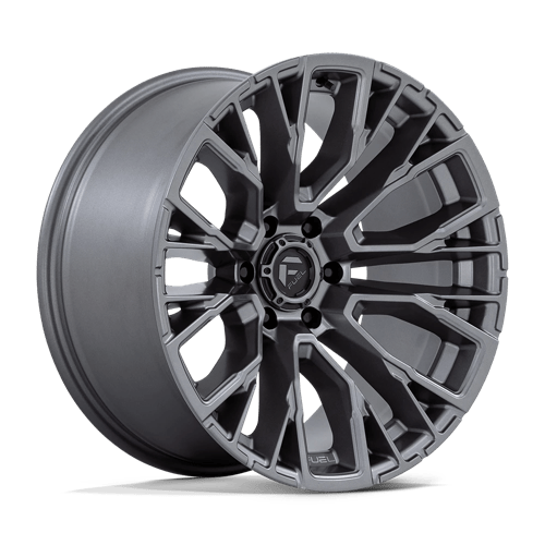 17x9 fuel off-road d848 rebar matte gunmetal wheel 6x5.5 bolt pattern 12mm offset