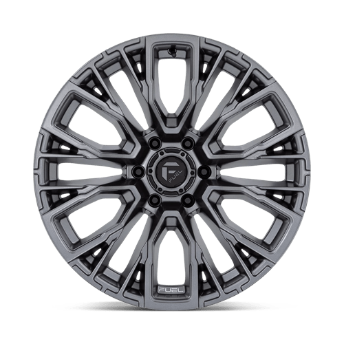 20x10 fuel off-road d848 rebar matte gunmetal wheel 6x5.5 bolt pattern 18mm offset