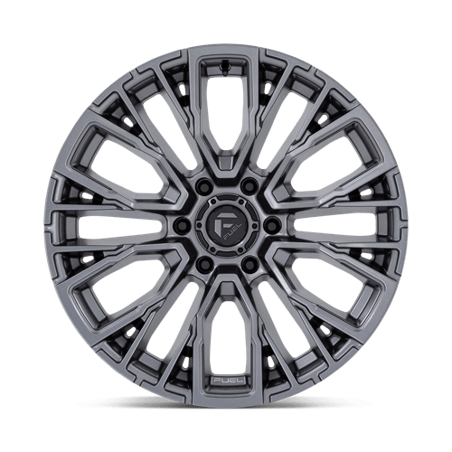 20x9 fuel off-road d848 rebar matte gunmetal wheel 6x5.5 bolt pattern 1mm offset