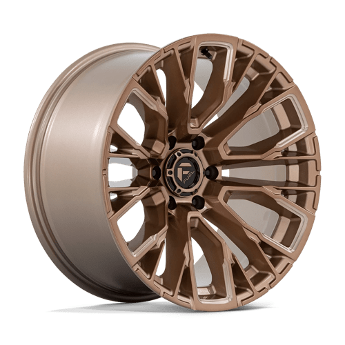 20x9 fuel off-road d850 rebar platinum bronze milled wheel 6x5.5 bolt pattern 1mm offset