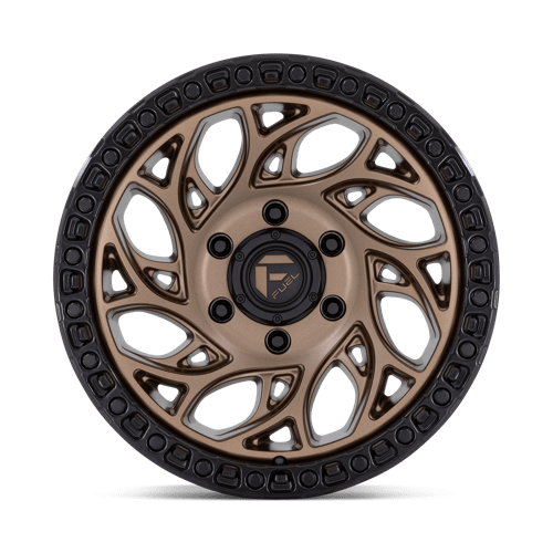 15x10 fuel off-road d841 runner or bronze w black ring wheel 6x5.5 bolt pattern 43mm offset