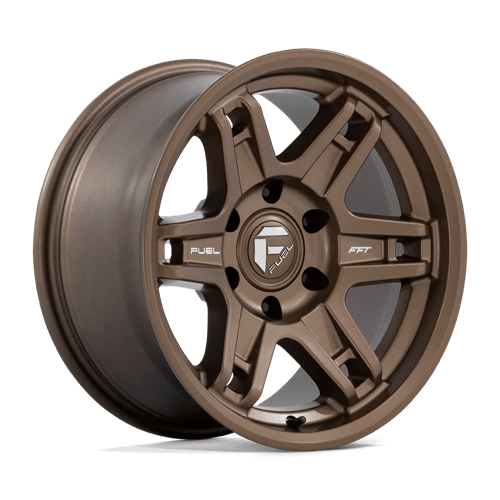 17x9 fuel off-road d837 slayer matte bronze wheel 6x5.5 bolt pattern 38mm offset