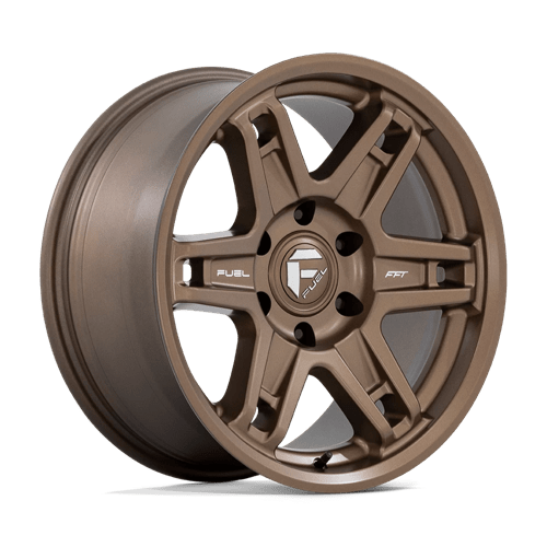 18x8 5 fuel off-road d837 slayer matte bronze wheel 6x5.5 bolt pattern 1mm offset