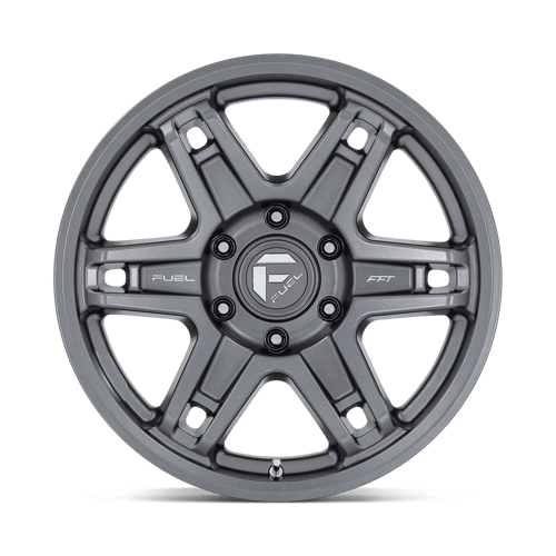 18x8 5 fuel off-road d838 slayer matte gunmetal wheel 6x5.5 bolt pattern 1mm offset