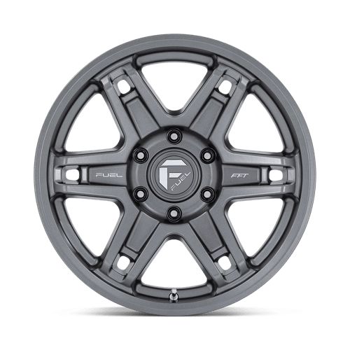 20x9 fuel off-road d838 slayer matte gunmetal wheel 6x5.5 bolt pattern 1mm offset