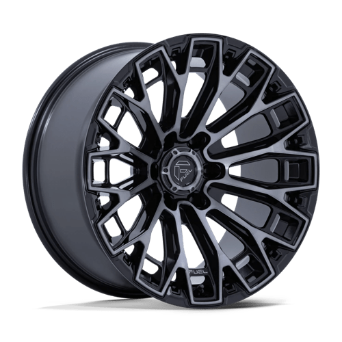 17x9 fuel off-road fc882 trax gloss black machined face dtcc wheel 6x5.5 bolt pattern 20mm offset