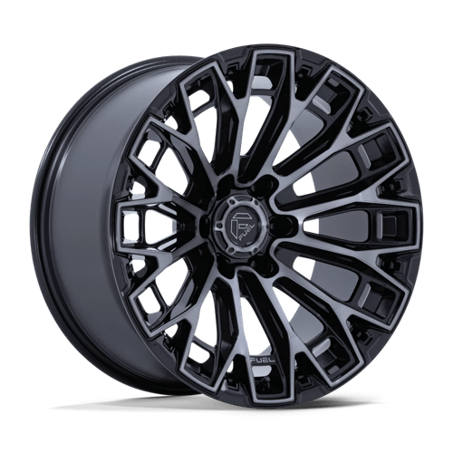 20x9 fuel off-road fc882 trax gloss black machined face dtcc wheel 6x5.5 bolt pattern 20mm offset