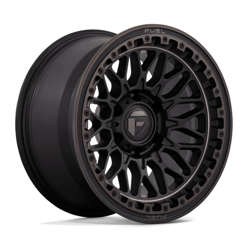 17x9 fuel off-road d759 trigger matte black dark tint wheel 6x5.5 bolt pattern 12mm offset