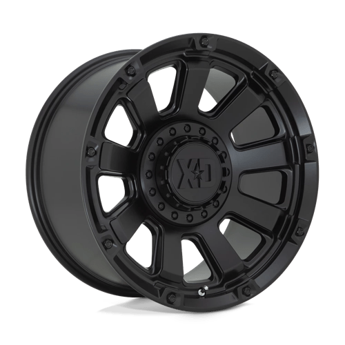 20x10 xd wheels xd852 gauntlet satin black wheel 6x5.5 bolt pattern 18mm offset