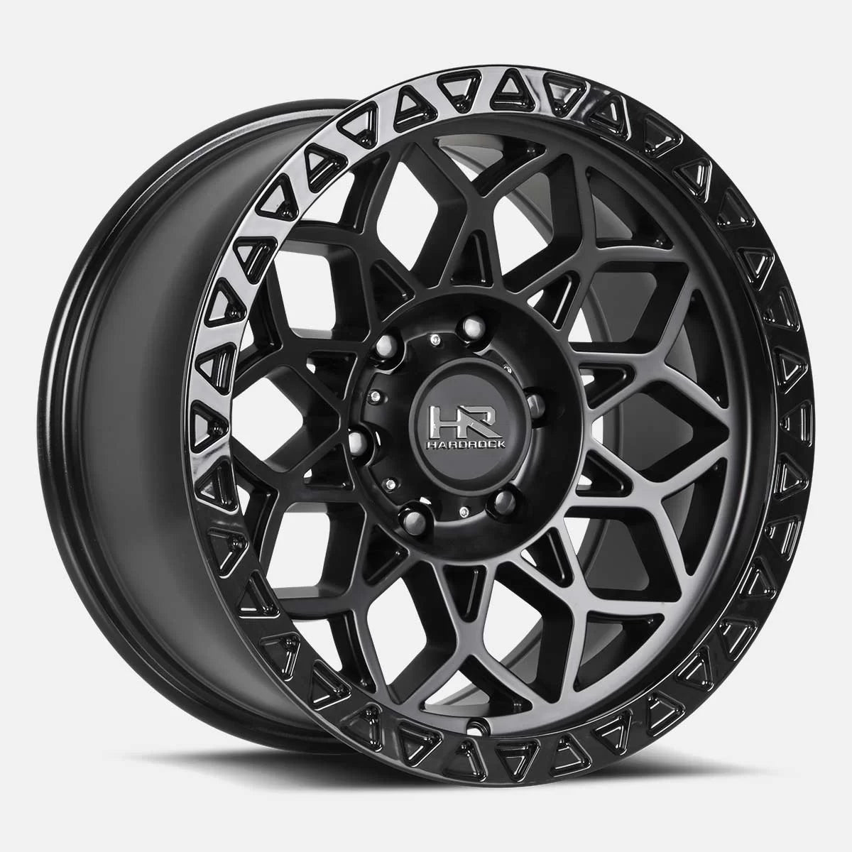 20x10 Hardrock Offroad H108 H108 Matte Black Wheel 6x5.5 Bolt Pattern -19mm Offset