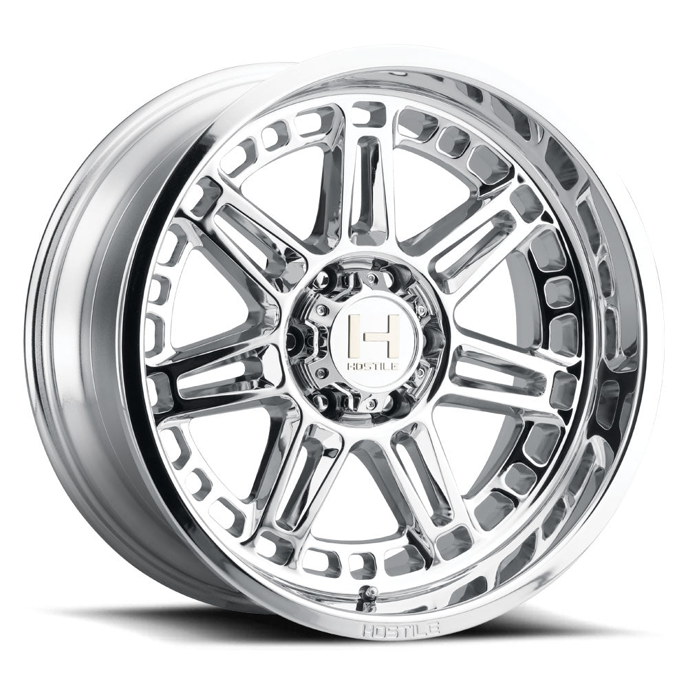 20x12 hostile wheels h124 lunatic armor plated wheel 6x5.5 bolt pattern 44mm offset