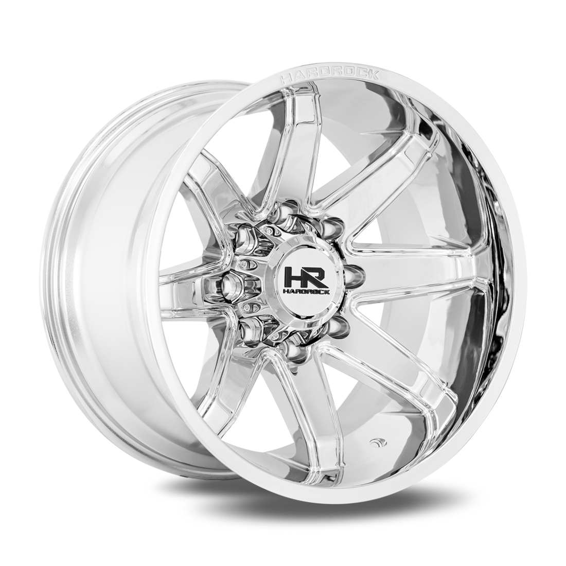 20x12 Hardrock Offroad H502 Painkiller XPosed Chrome Wheel 6x5.5 Bolt Pattern -44mm Offset