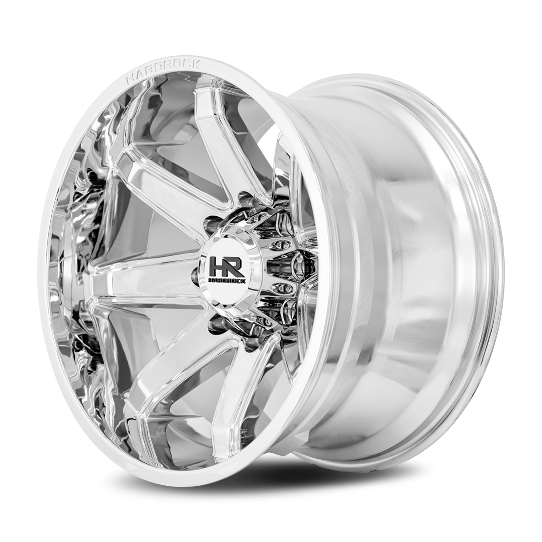 22x12 Hardrock Offroad H502 Painkiller XPosed Chrome Wheel 6x5.5 Bolt Pattern -44mm Offset