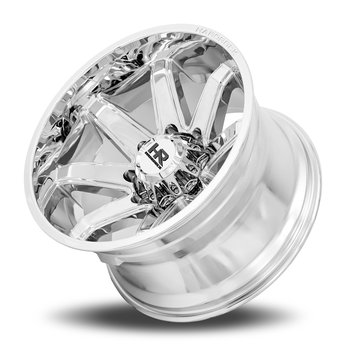 22x12 Hardrock Offroad H502 Painkiller XPosed Chrome Wheel 6x5.5 Bolt Pattern -44mm Offset