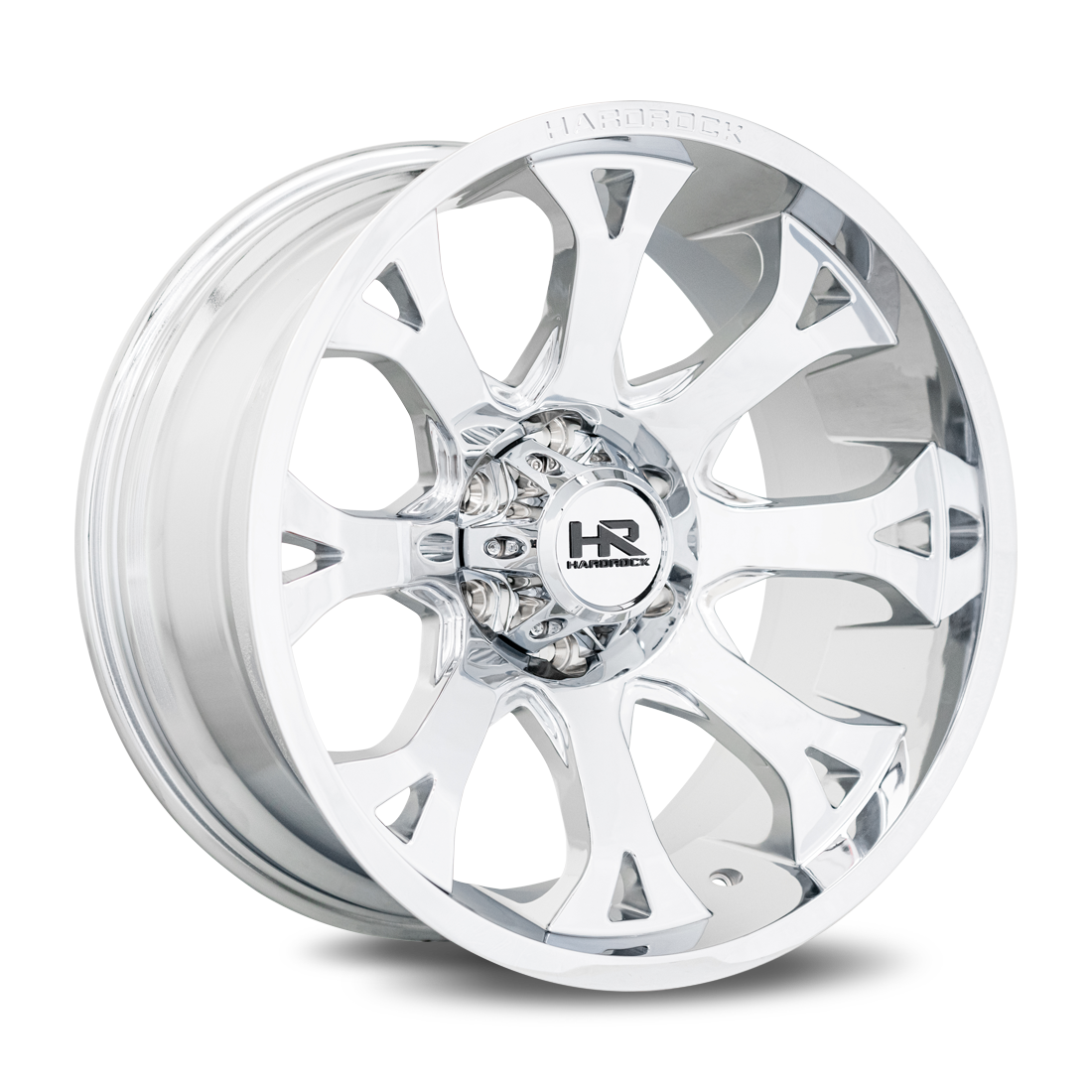 20x12 Hardrock Offroad H505 BloodShot Xposed Chrome Wheel 6x5.5 Bolt Pattern -44mm Offset
