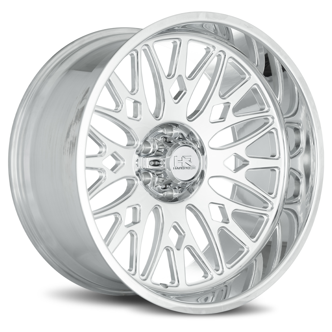22x12 Hardrock Offroad H907 H907 Polished Wheel 6x5.5 Bolt Pattern -51mm Offset