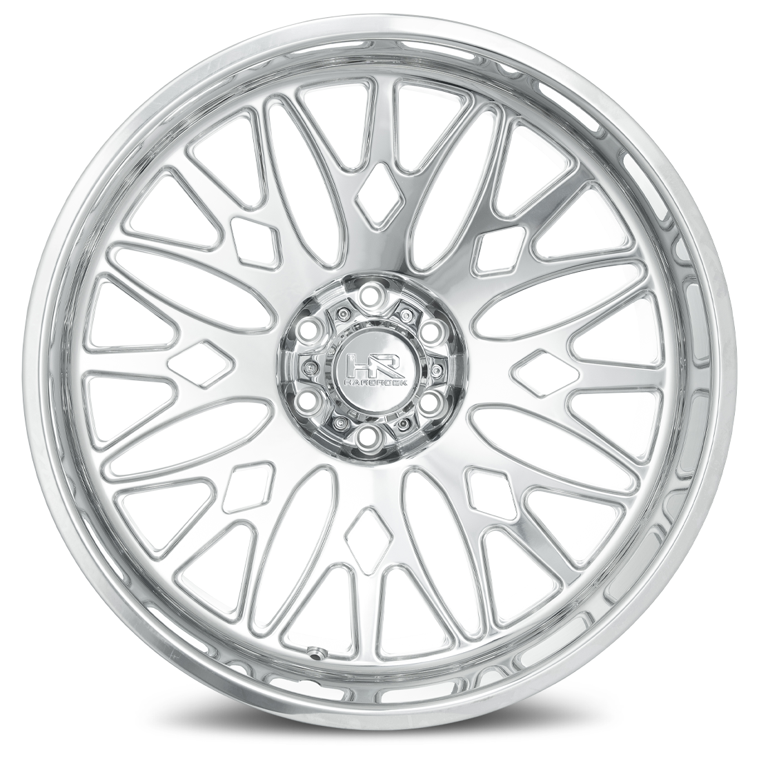 22x12 Hardrock Offroad H907 H907 Polished Wheel 6x5.5 Bolt Pattern -51mm Offset