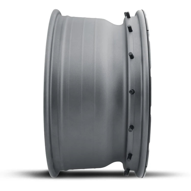 17x8.5 Icon Alloys Hammer Pro Charcoal Wheel 6x5.5 Bolt Pattern 0mm Offset