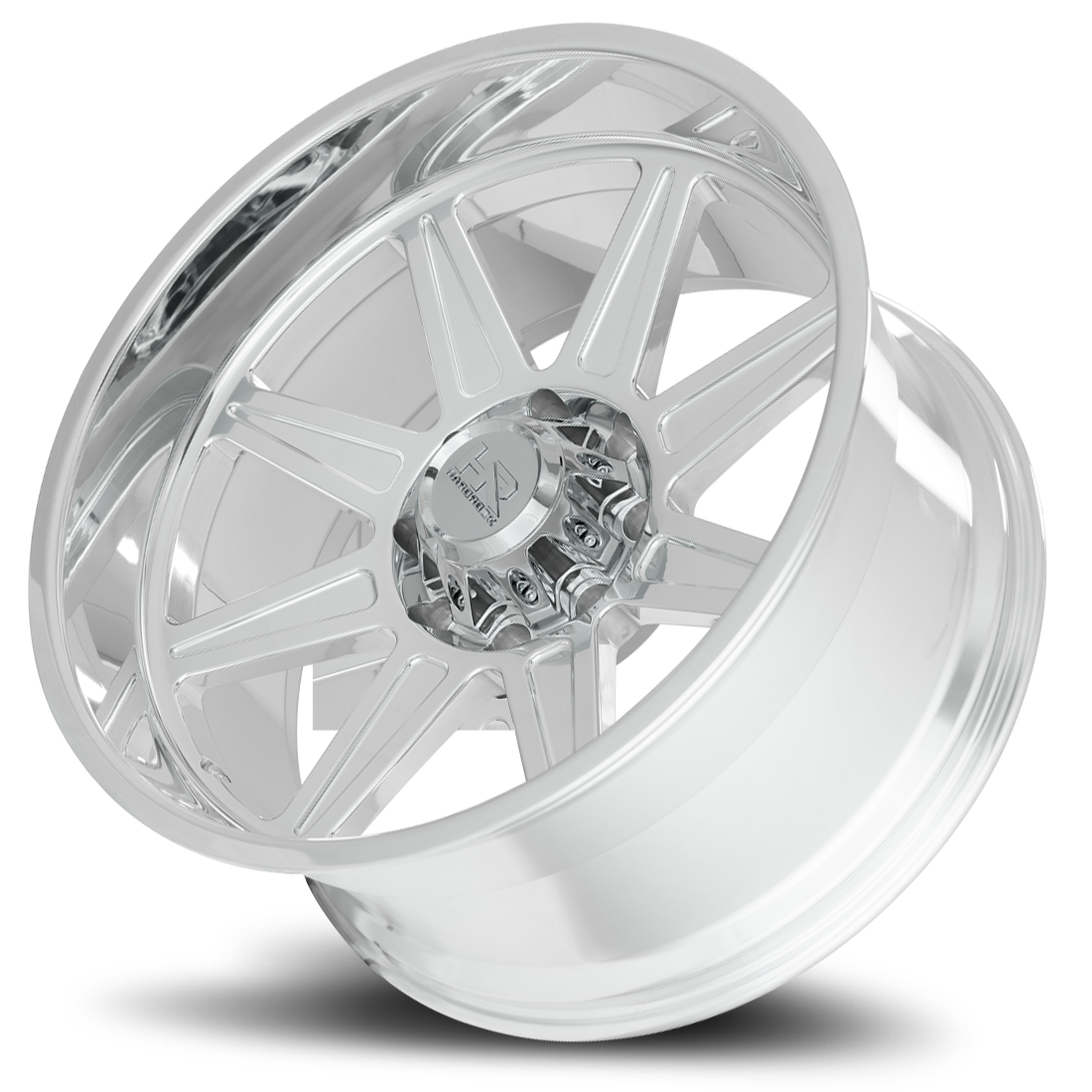 22x12 Hardrock Offroad H906 H906 Polished Wheel 6x5.5 Bolt Pattern -51mm Offset