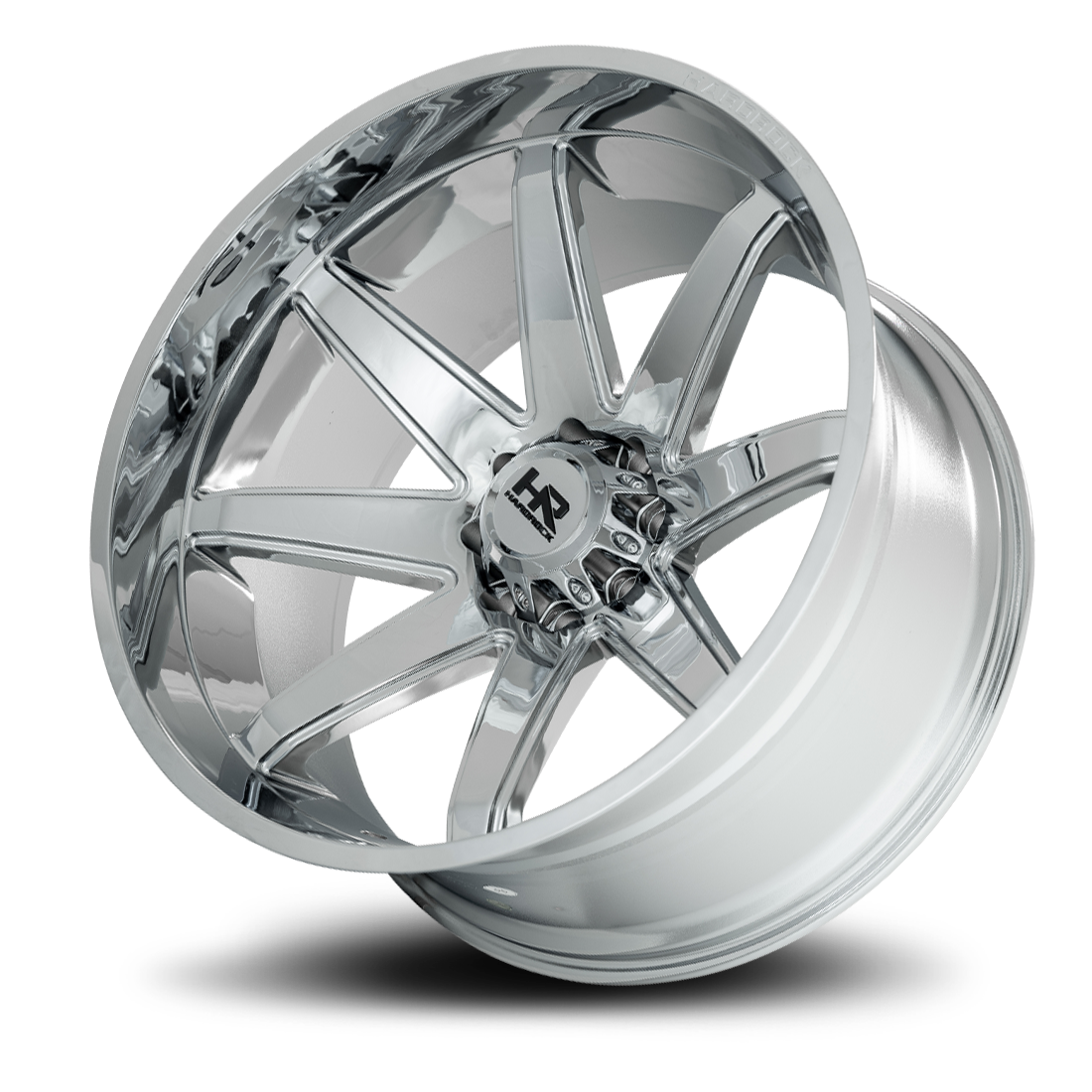 26x14 Hardrock Offroad H502 Painkiller XPosed Chrome Wheel 6x5.5 Bolt Pattern -76mm Offset
