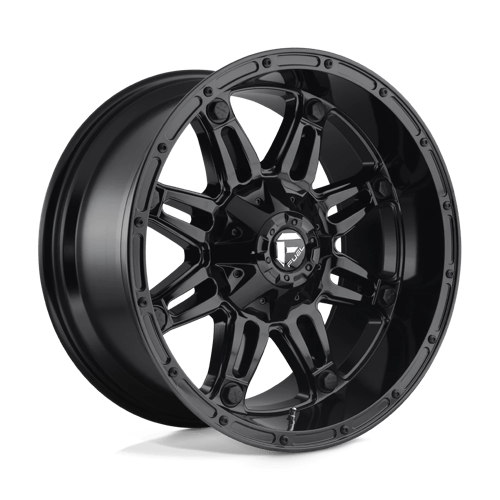 18x9 fuel off-road d625 hostage gloss black wheel 6x5.5 bolt pattern 12mm offset