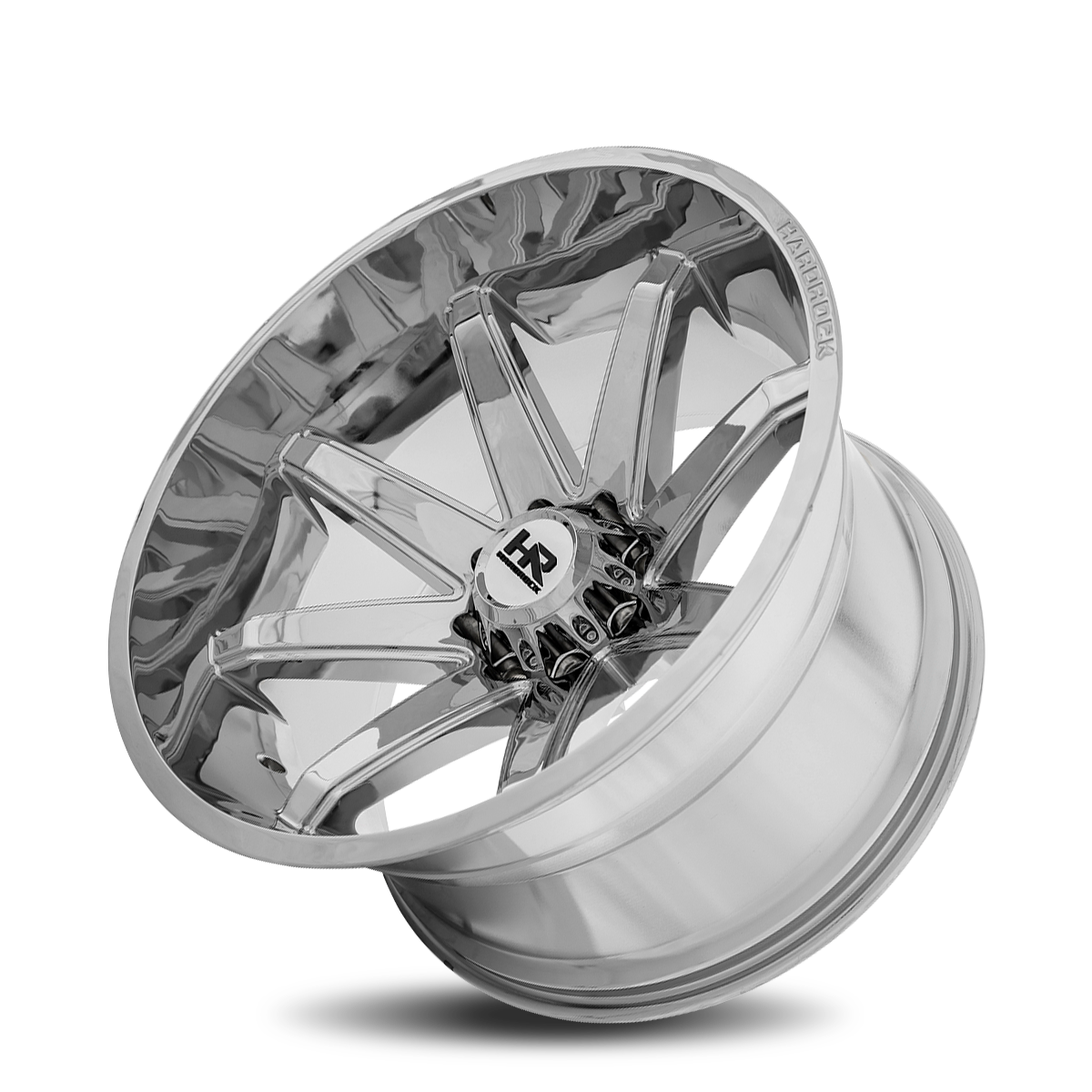 24x14 Hardrock Offroad H502 Painkiller XPosed Chrome Wheel 6x5.5 Bolt Pattern -76mm Offset