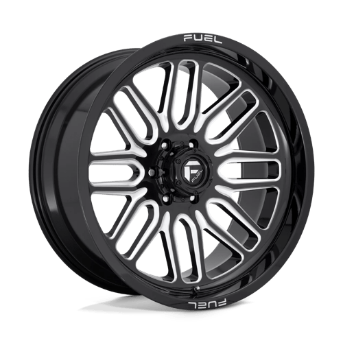 20x9 fuel off-road d662 ignite gloss black milled wheel 6x5.5 bolt pattern 19mm offset