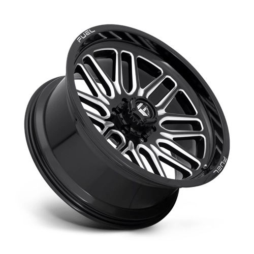 20x9 fuel off-road d662 ignite gloss black milled wheel 6x5.5 bolt pattern 1mm offset