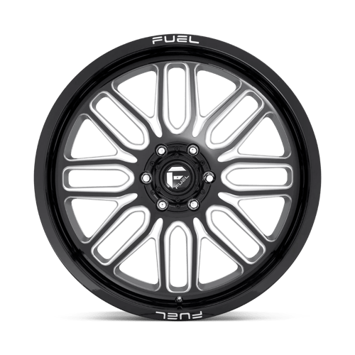20x9 fuel off-road d662 ignite gloss black milled wheel 6x5.5 bolt pattern 1mm offset