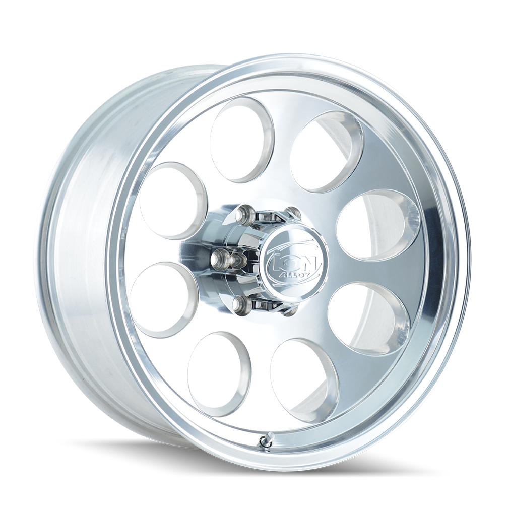 15x10 ion alloy 171 polished wheel 6x5.5 bolt pattern 38mm offset
