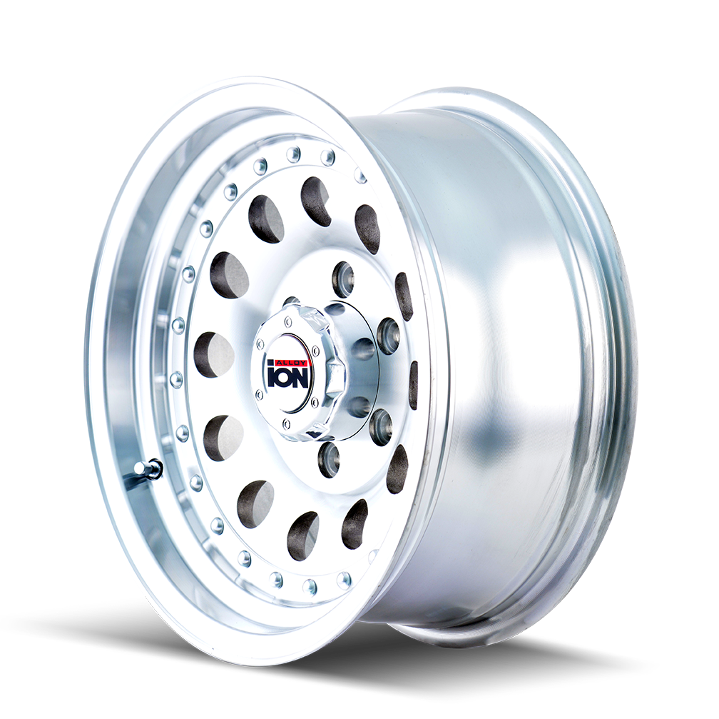 16x7 ion alloy 71 machined wheel 6x5.5 bolt pattern 8mm offset