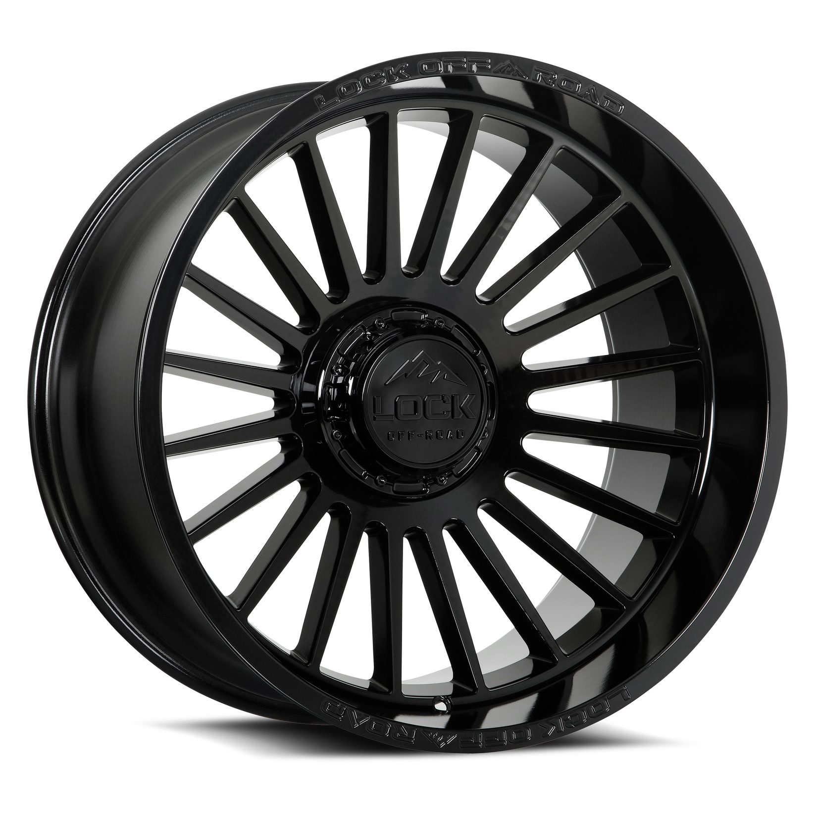 22x12 lock off-road invasion gloss black wheel 6x5.5 bolt pattern 44mm offset