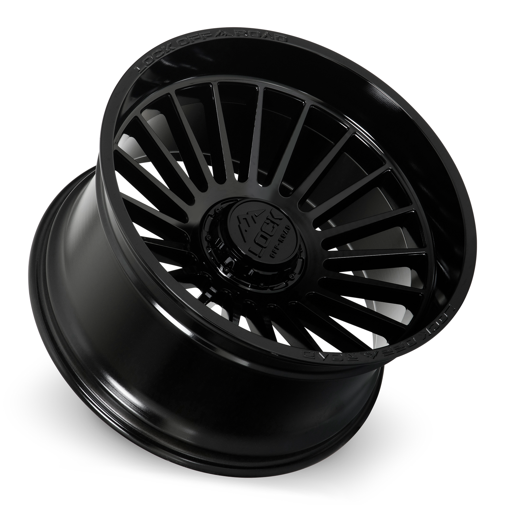 22x10 lock off-road invasion gloss black wheel 6x5.5 bolt pattern 18mm offset