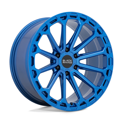 17x9 5 black rhino hard alloys kzn kaizen dearborn blue wheel 6x5.5 bolt pattern 12mm offset