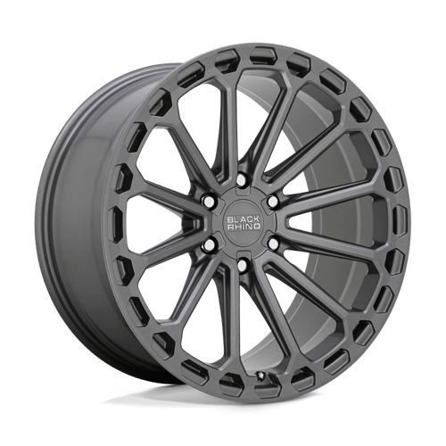 17x9 5 black rhino hard alloys kzn kaizen matte gunmetal wheel 6x5.5 bolt pattern 12mm offset