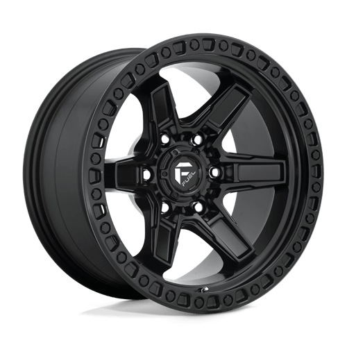17x9 fuel off-road d697 kicker matte black wheel 6x5.5 bolt pattern 12mm offset