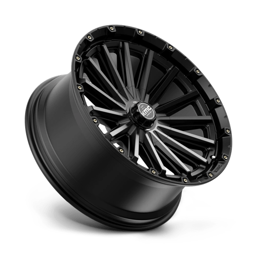 20x9 kmc km102 signal satin black w gray tint wheel 6x5.5 bolt pattern 0mm offset