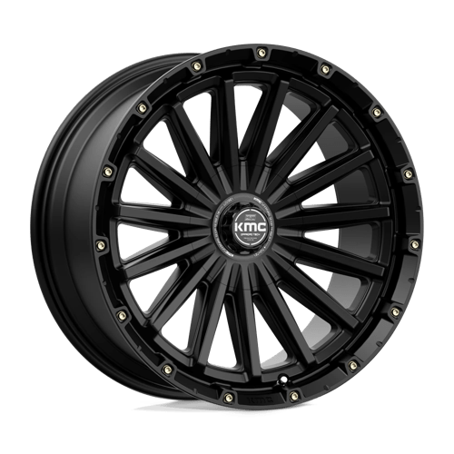 20x9 kmc km102 signal satin black wheel 6x5.5 bolt pattern 0mm offset