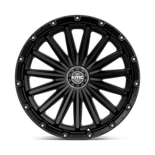 20x9 kmc km102 signal satin black wheel 6x5.5 bolt pattern 0mm offset